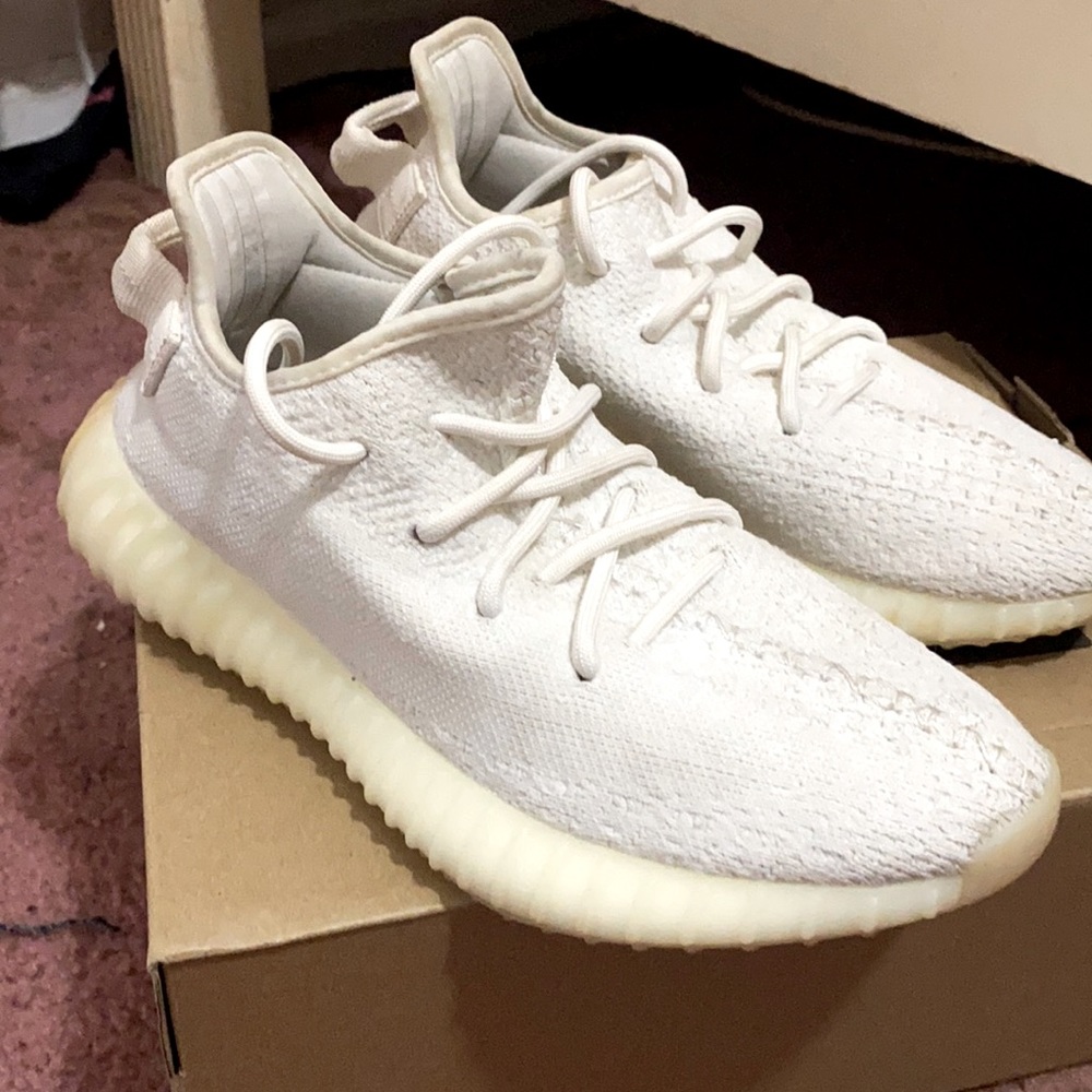 White 350 yeezys